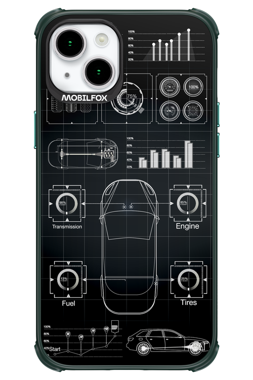 Cyber Grid 2.0 - Apple iPhone 15 Plus