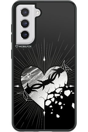 Fehér Szív 2.0 - Samsung Galaxy S21 FE