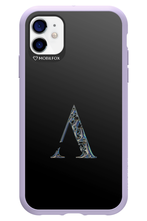 ⁠ ⁠Azteca A Chrome Logo - Apple iPhone 11