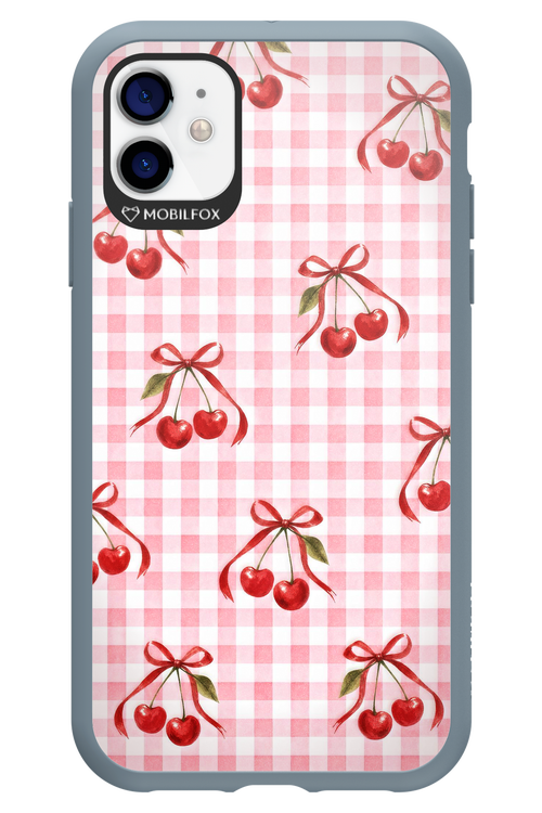 Pink Cherry Checked 2.0 - Apple iPhone 11