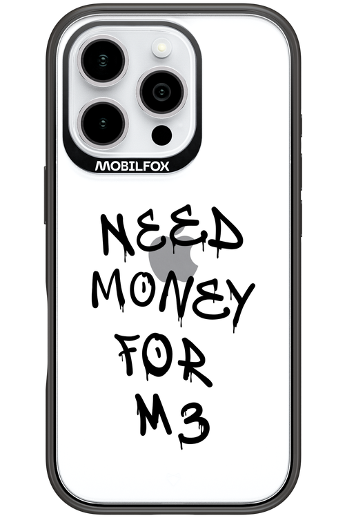 Need M3 Transparent Black - Apple iPhone 16 Pro