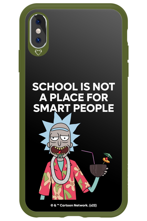 School is not for smart people - Apple iPhone XS Max