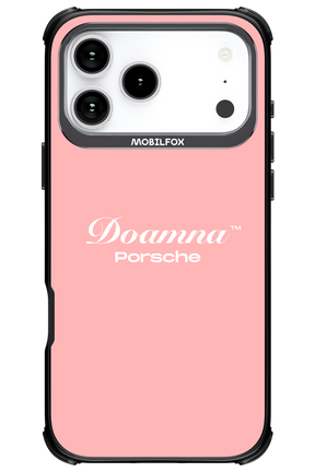 Doamna Porsche (pink) - Apple iPhone 17 Pro Max