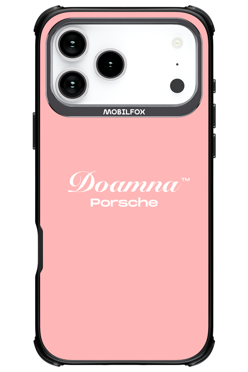 Doamna Porsche (pink) - Apple iPhone 17 Pro Max