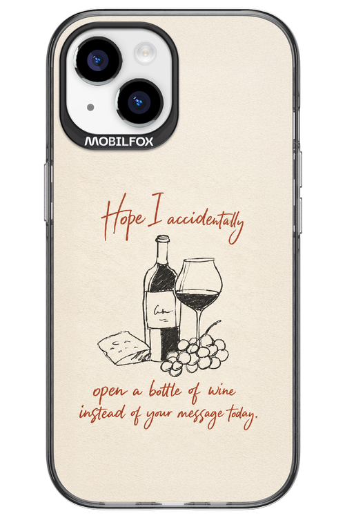 Bottle of wine 2.0 - Apple iPhone 15