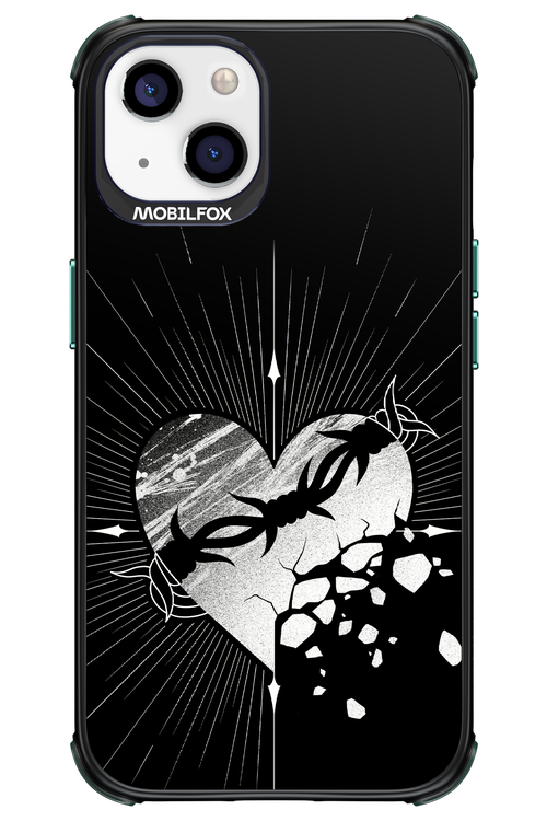 Fehér Szív - Apple iPhone 13