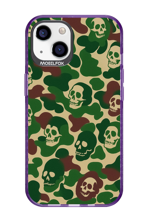 Camo Skull - Apple iPhone 13