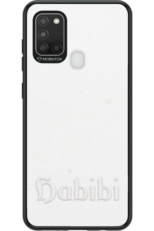 Habibi White on White - Samsung Galaxy A21 S