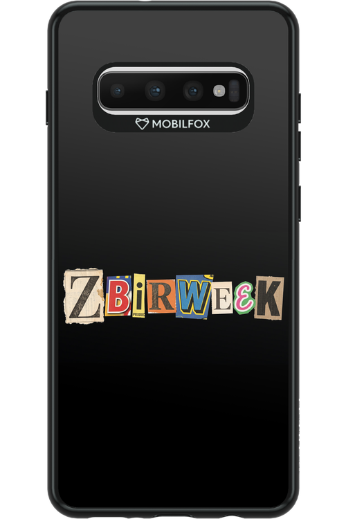 Zbirweek (black) 2.0 - Samsung Galaxy S10+