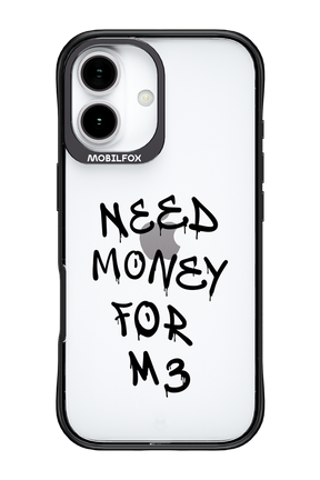 Need M3 Transparent Black - Apple iPhone 17