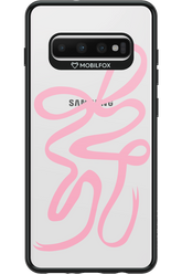 Pink Bow - Samsung Galaxy S10+