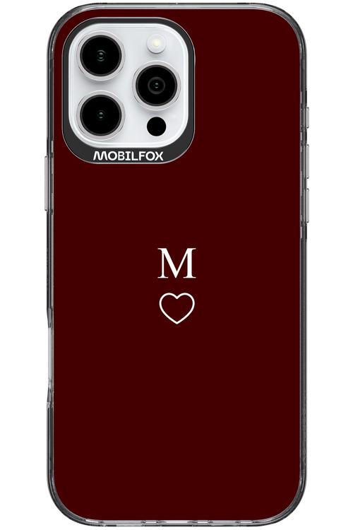 M Burgundia 2.0 - Apple iPhone 16 Pro Max