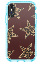 Wild Stars Burgundy - Apple iPhone XS