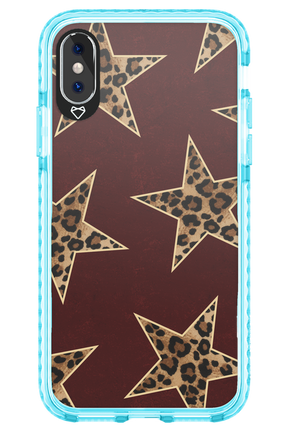 Wild Stars Burgundy - Apple iPhone XS