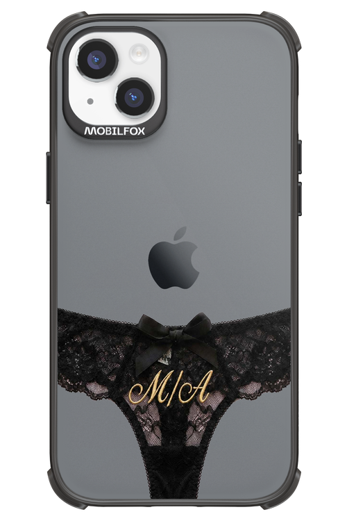 Black Panties Transparent 2.0 - Apple iPhone 14 Plus