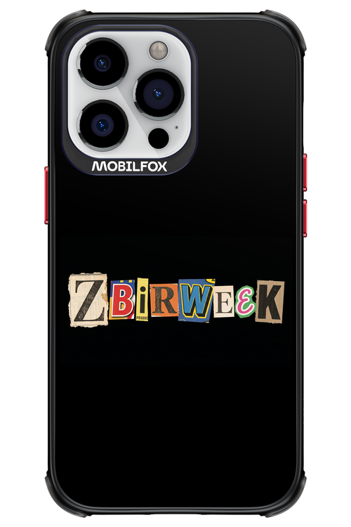 Zbirweek (black) 2.0 - Apple iPhone 13 Pro