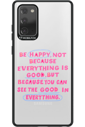 Be Happy - Samsung Galaxy Note 20