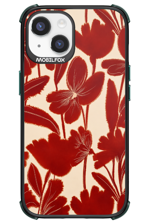 Burgundy Flowers 2.0 - Apple iPhone 14