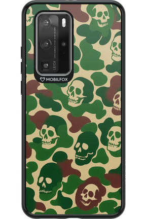 Camo Skull - Huawei P40 Pro