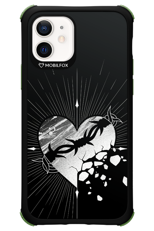 Fehér Szív - Apple iPhone 12