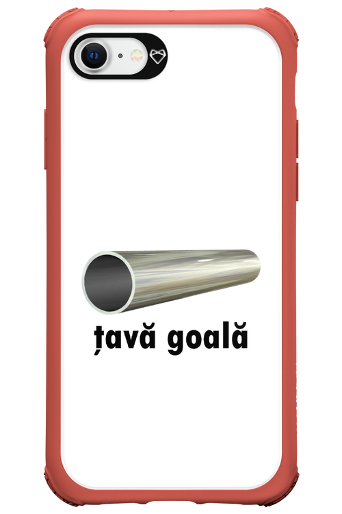 Țavă Goală White - Apple iPhone 8