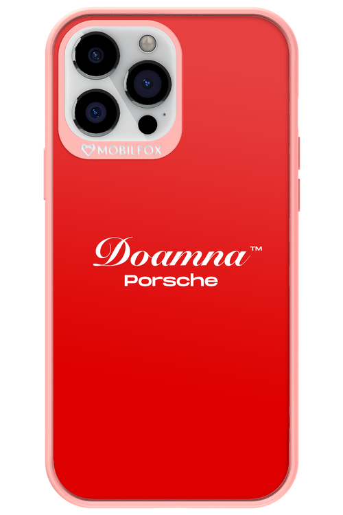 Doamna Porsche (red) - Apple iPhone 13 Pro Max