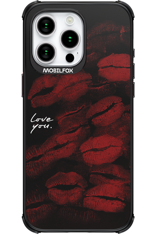 LOVE U BLACK 2.0 - Apple iPhone 15 Pro Max