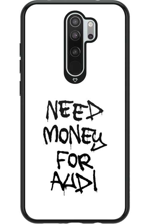 Need Money For Audi Black - Xiaomi Redmi Note 8 Pro