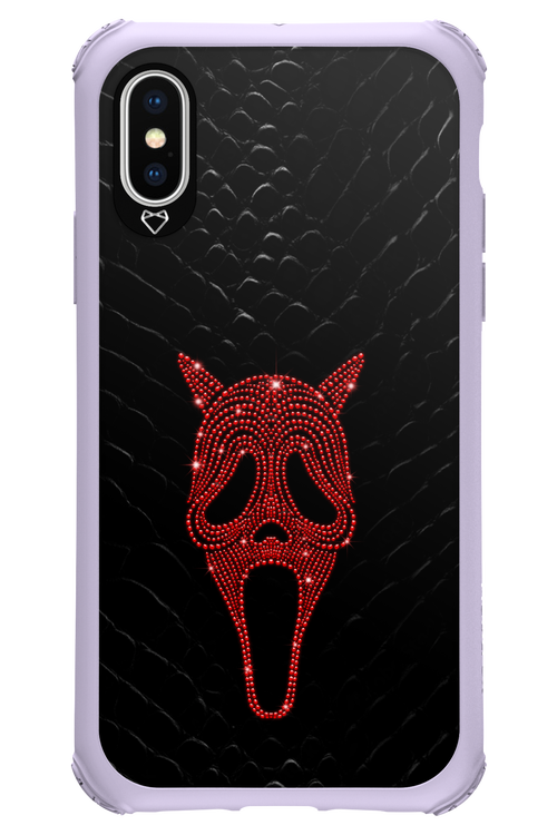 Devil Glitter Ghost - Apple iPhone X