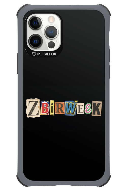 Zbirweek (black) 2.0 - Apple iPhone 12 Pro
