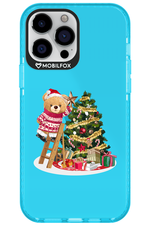 Christmas Bear (Transparent) - Apple iPhone 13 Pro Max