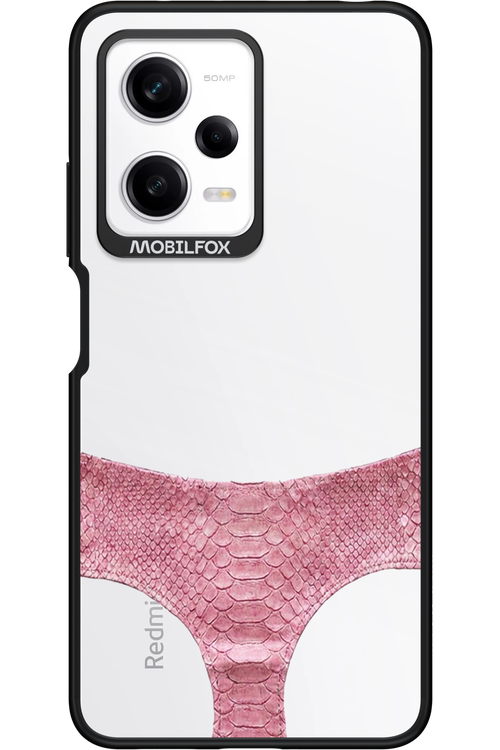 Snake Leather Panties Transparent 2.0 - Xiaomi Redmi Note 12 Pro 5G