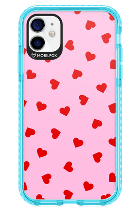 Sprinkle Heart Pink - Apple iPhone 11