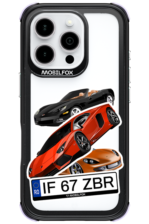 Car Sticker 2.0 - Apple iPhone 16 Pro