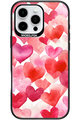 Water Painted Heart - Apple iPhone 16 Pro Max