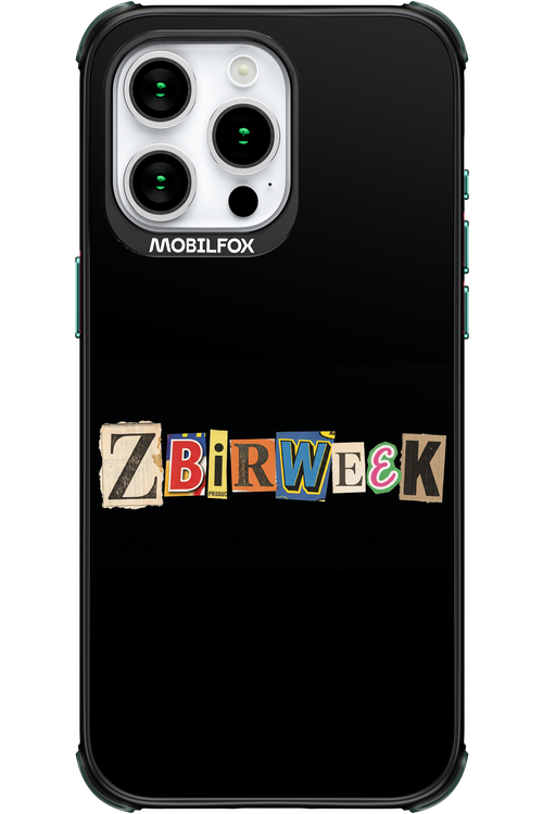 Zbirweek (black) 2.0 - Apple iPhone 15 Pro Max