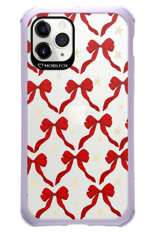 Bow & Stars (Transparent) - Apple iPhone 11 Pro