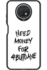 Need Money For Butoane Black - Xiaomi Redmi Note 9T 5G