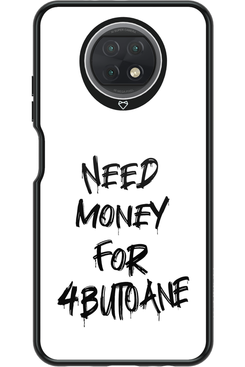 Need Money For Butoane Black - Xiaomi Redmi Note 9T 5G