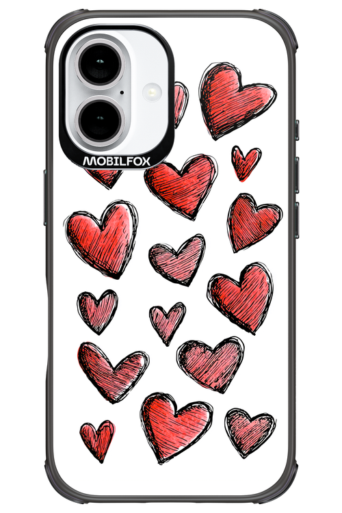 Red Love - Apple iPhone 16