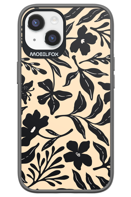 Black Flowers 2.0 - Apple iPhone 14