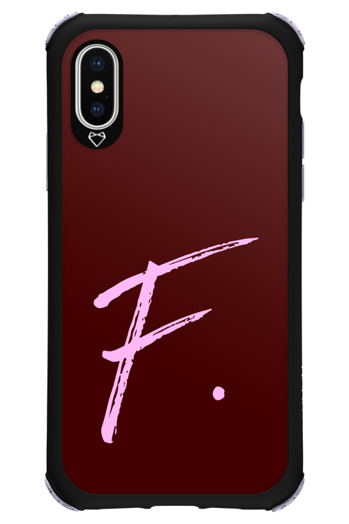 (Dark Blush) F 2.0 - Apple iPhone X