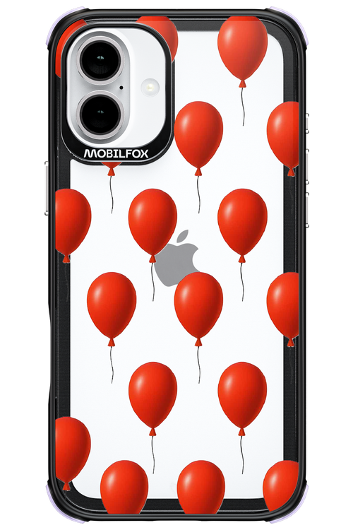 Red Balloons - Apple iPhone 16 Plus
