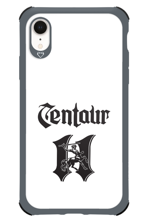 Centaur Logo White 2.0 - Apple iPhone XR