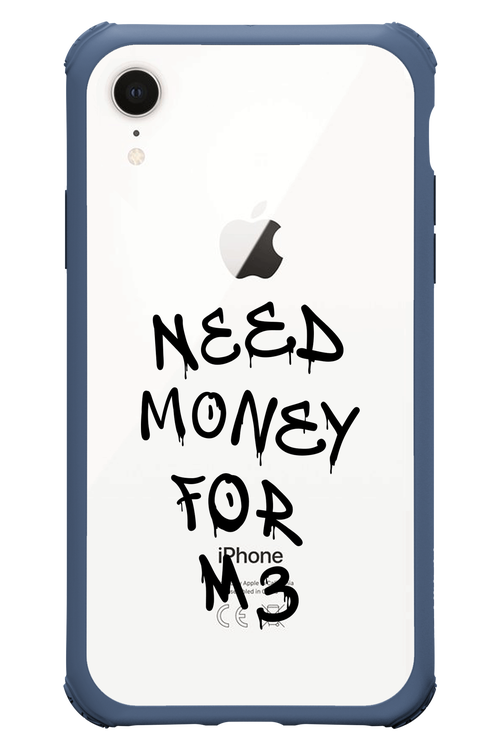 Need M3 Transparent Black - Apple iPhone XR