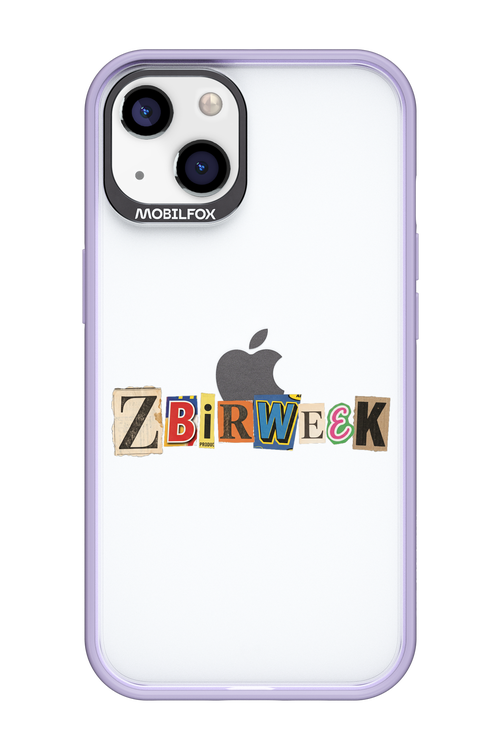 Zbirweek (transparent) 2.0 - Apple iPhone 13