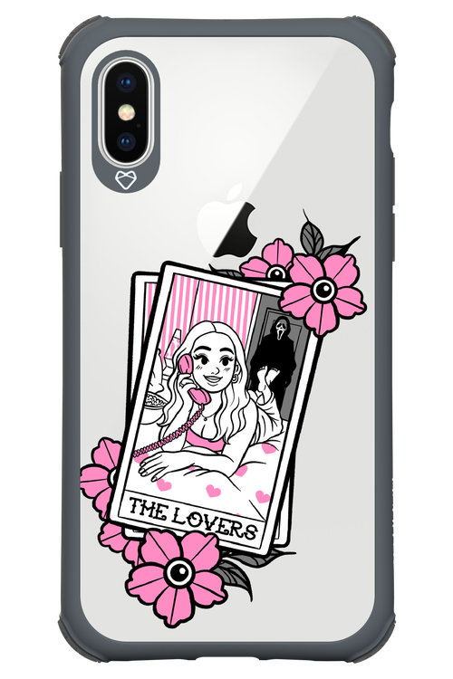 The Spooky Lovers (Transparent) - Apple iPhone X