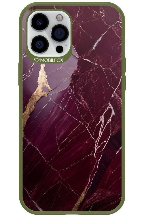 Burgundy Marble 2.0 - Apple iPhone 12 Pro Max