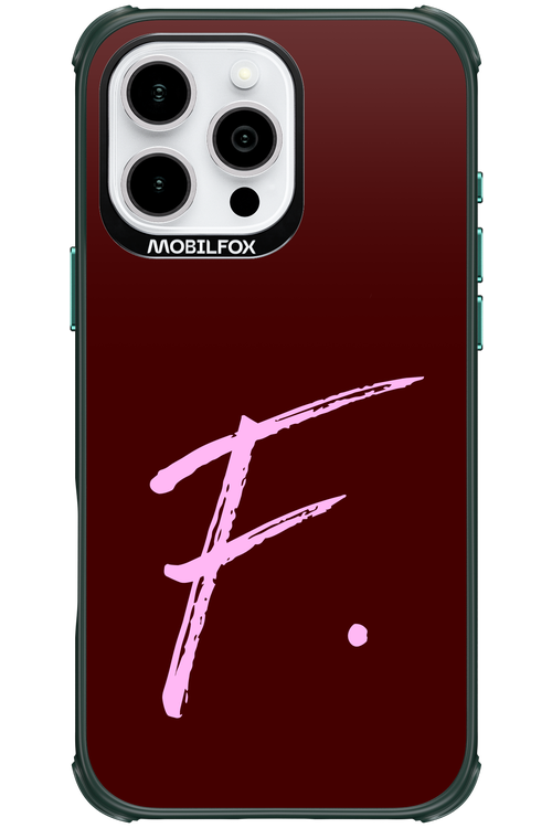 (Dark Blush) F 2.0 - Apple iPhone 16 Pro Max