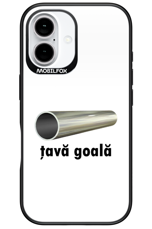 Țavă Goală White - Apple iPhone 16